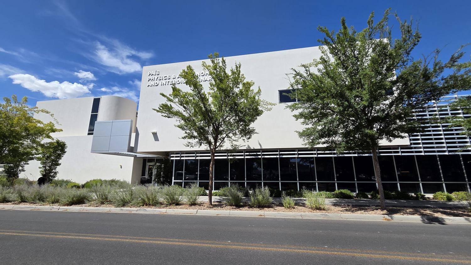 The PAIS building at the University of New Mexico